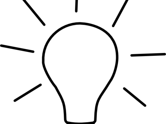 Illuminated Lightbulb Idea Graphic