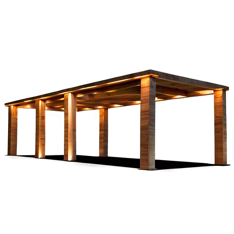 Illuminated Pergola Png 06132024