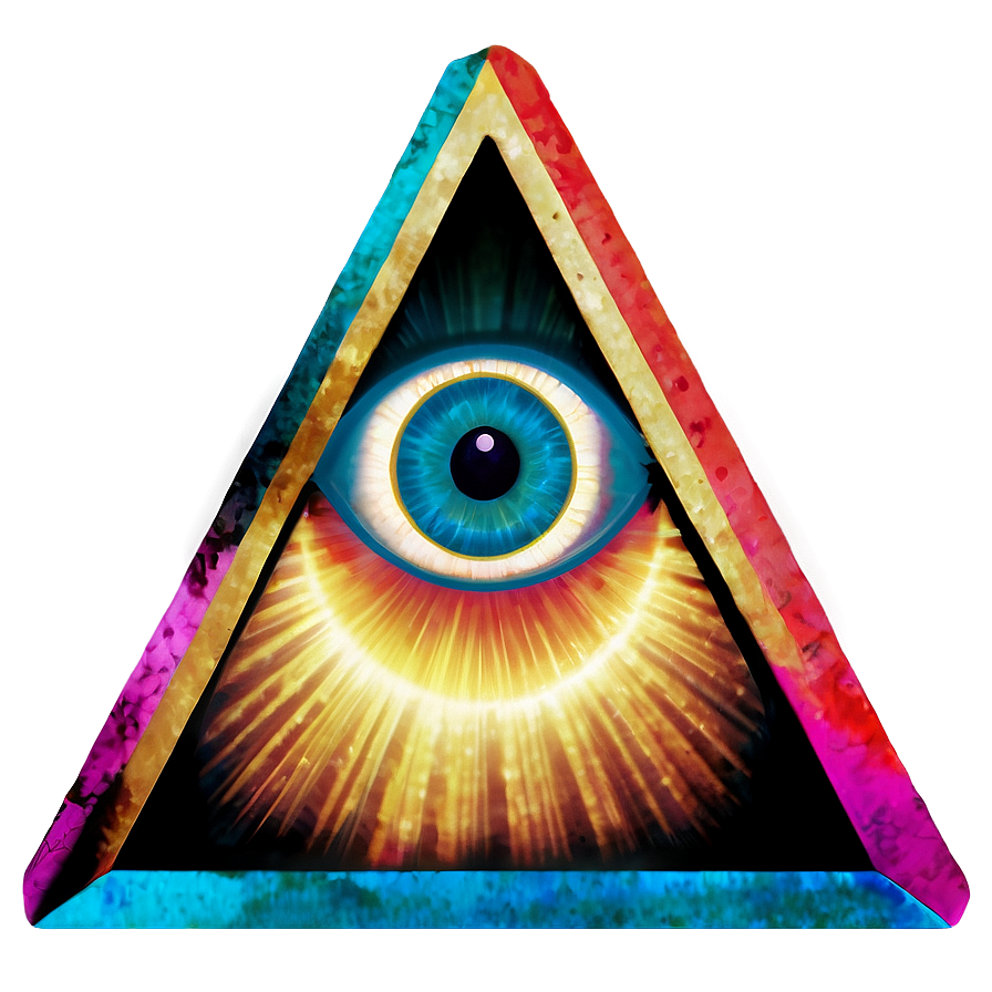 Illuminati All-seeing Eye Icon Png 05212024