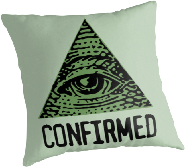 Illuminati Confirmed Pillow Design