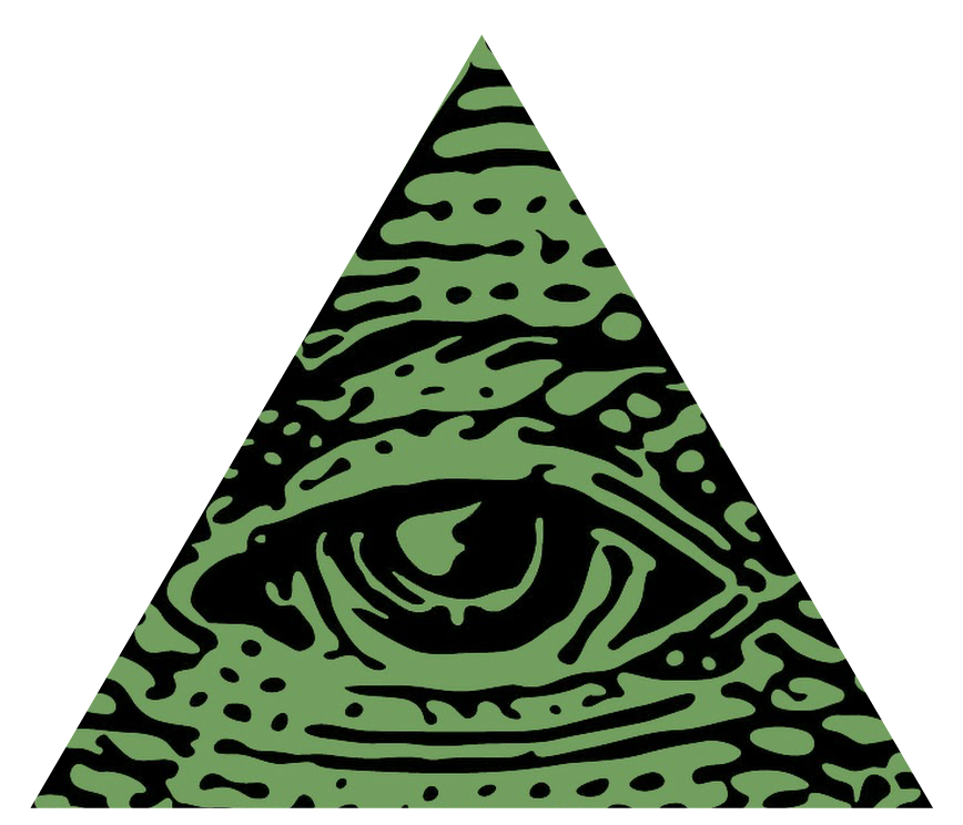 Illuminati Eyein Triangle