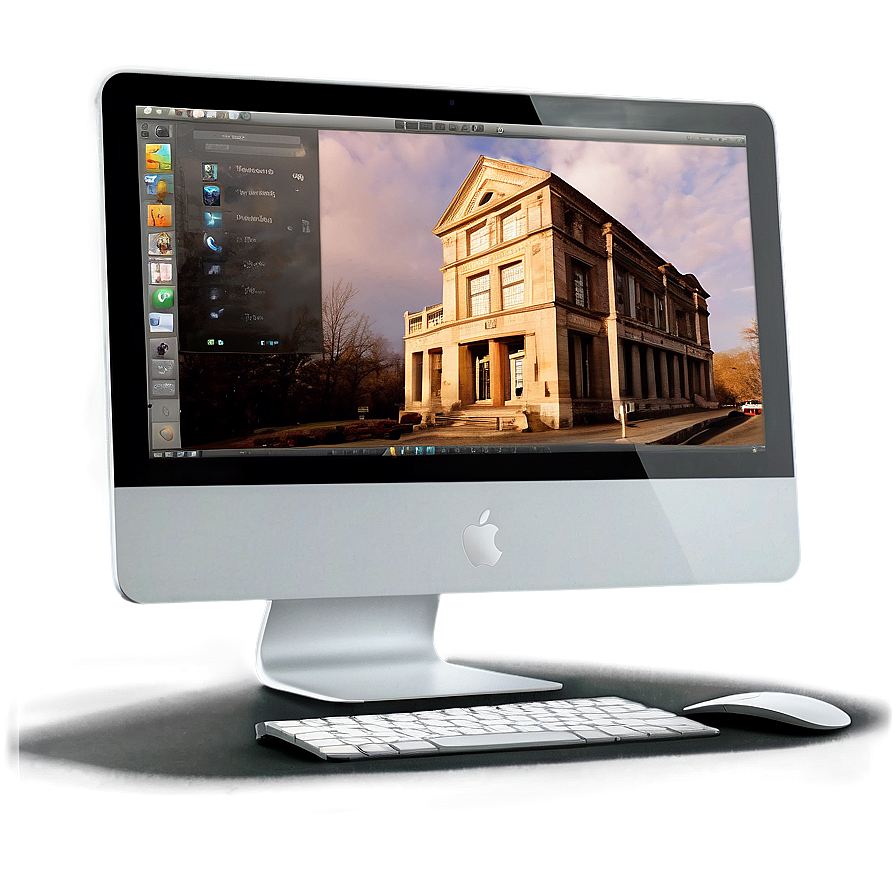Imac In Public Library Png 05252024