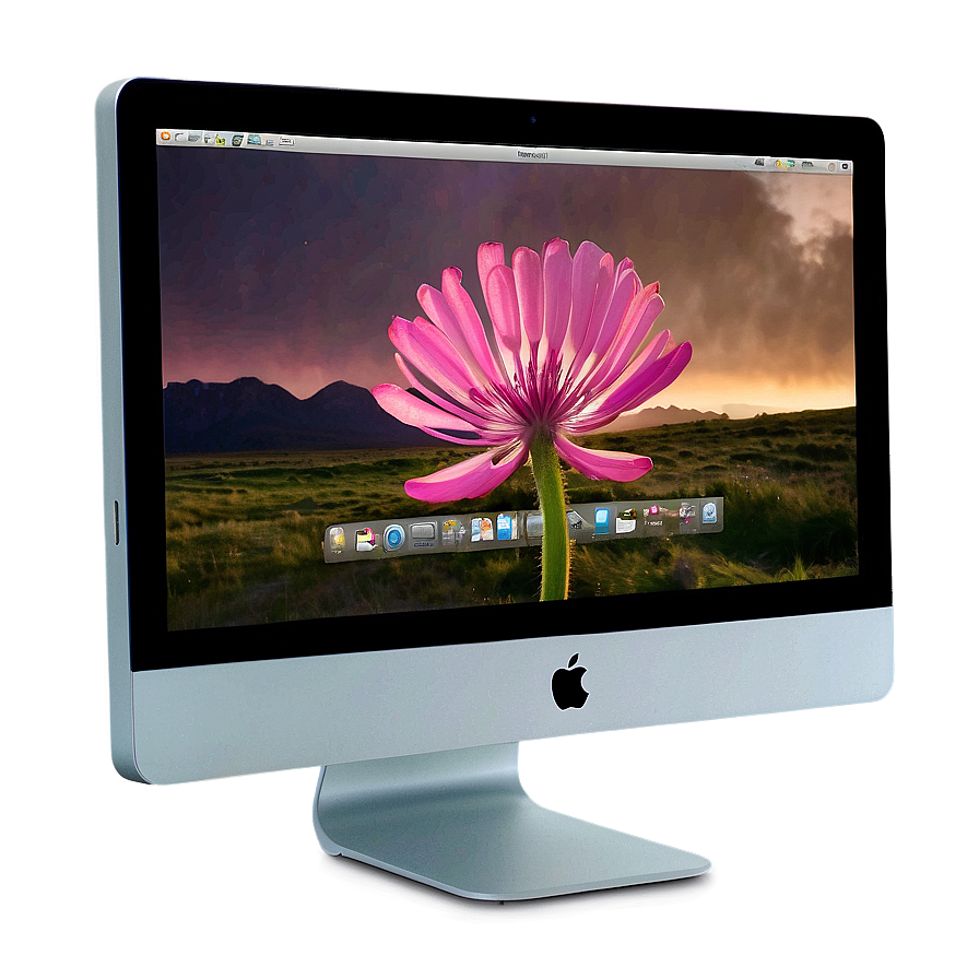 Imac With Dual Screens Png 05252024
