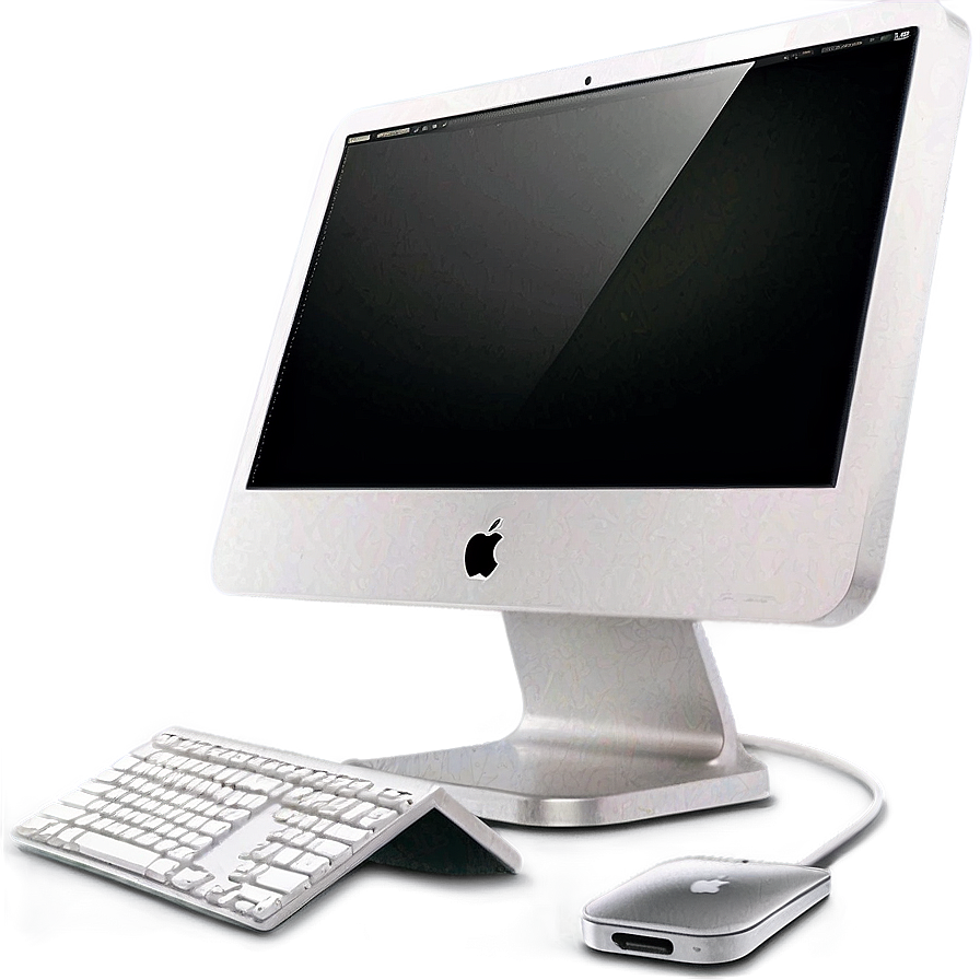 Imac With External Drives Png 05252024