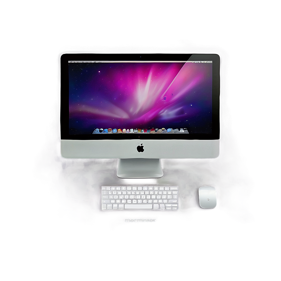 Imac With Wallpaper Png 05252024