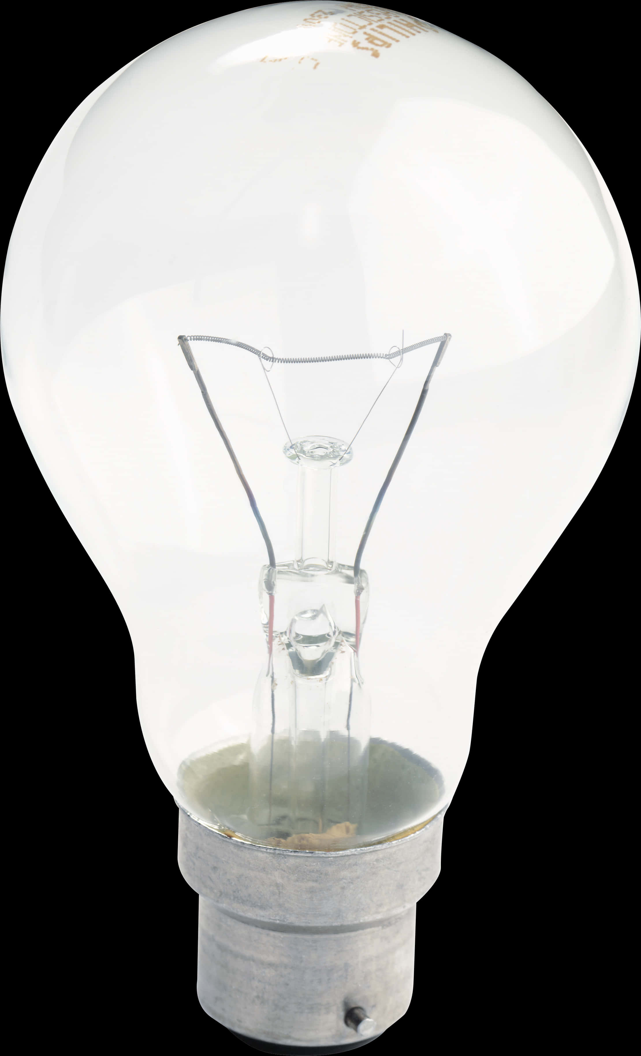 Incandescent Light Bulb Isolated