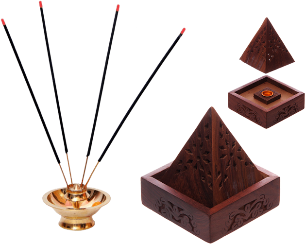 Incense Sticksand Wooden Holders