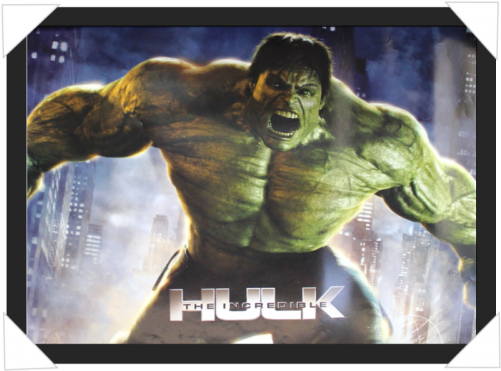 Incredible Hulk Movie Promotional Artwork