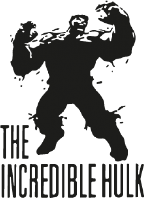 Incredible Hulk Silhouette Logo