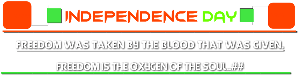 Independence Day Banner Design