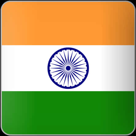 India National Flag Graphic