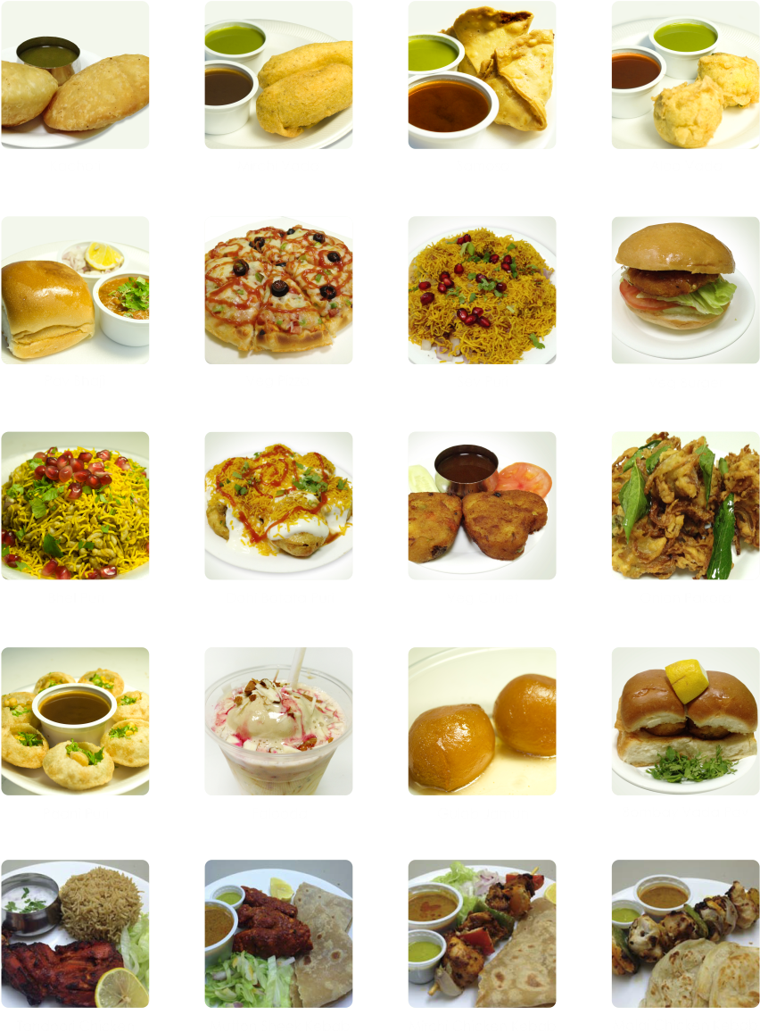 Indian Cuisine Collage