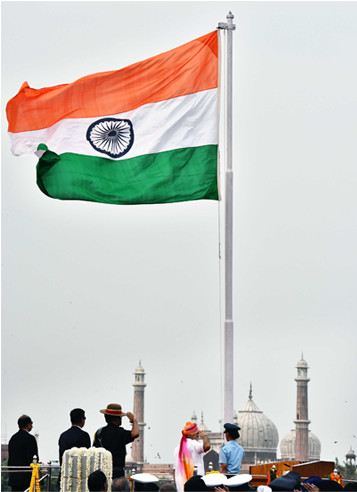 Indian Flag Hoisting Ceremony