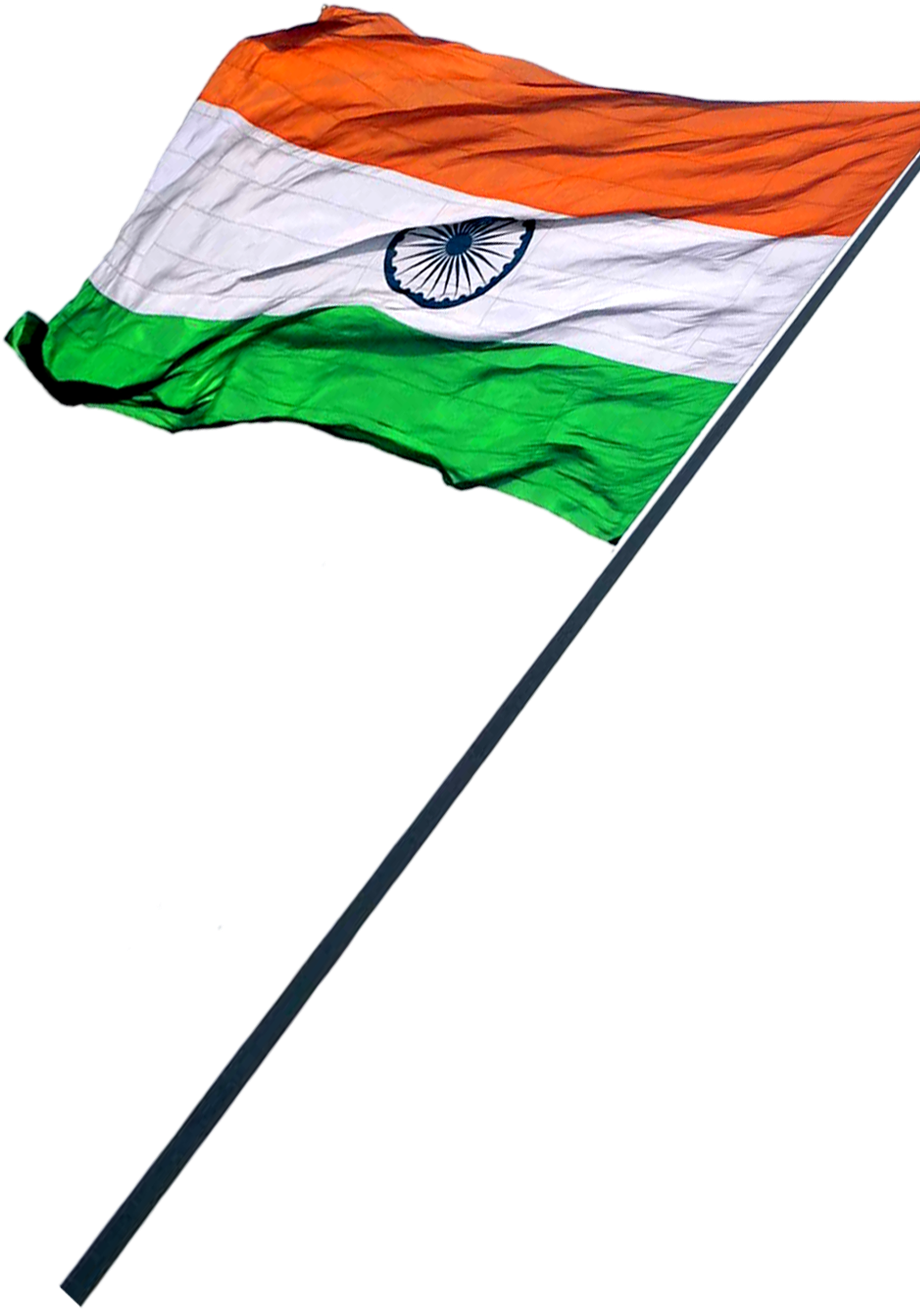 Indian Flag Waving Republic Day