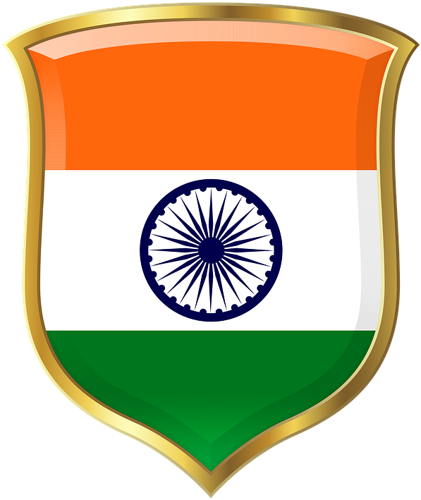 Indian Flagon Shield Graphic