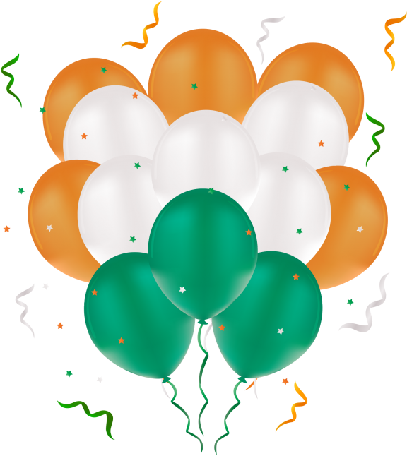 Indian Independence Day Celebration Balloons