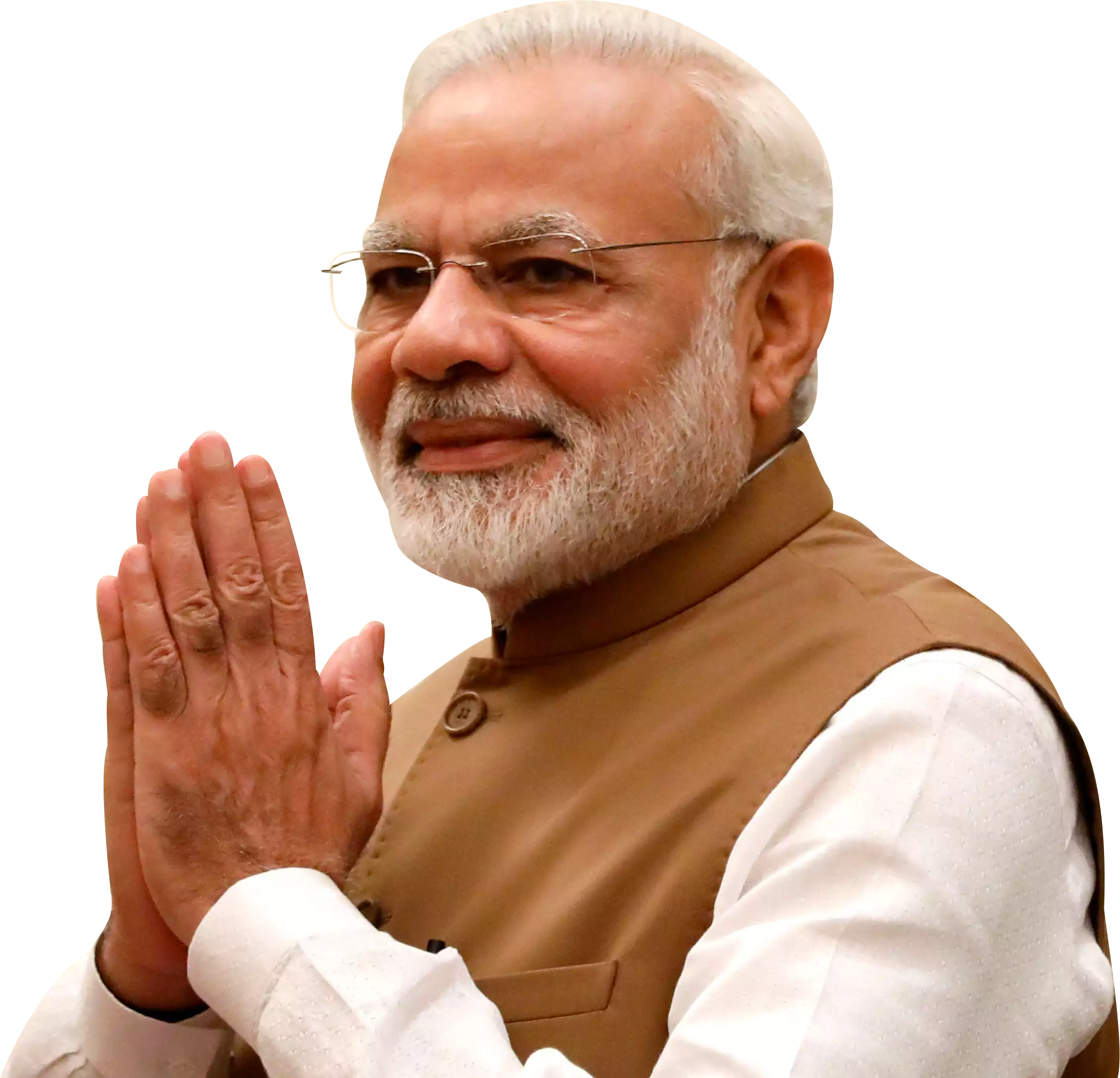 Indian Leader Greeting Pose