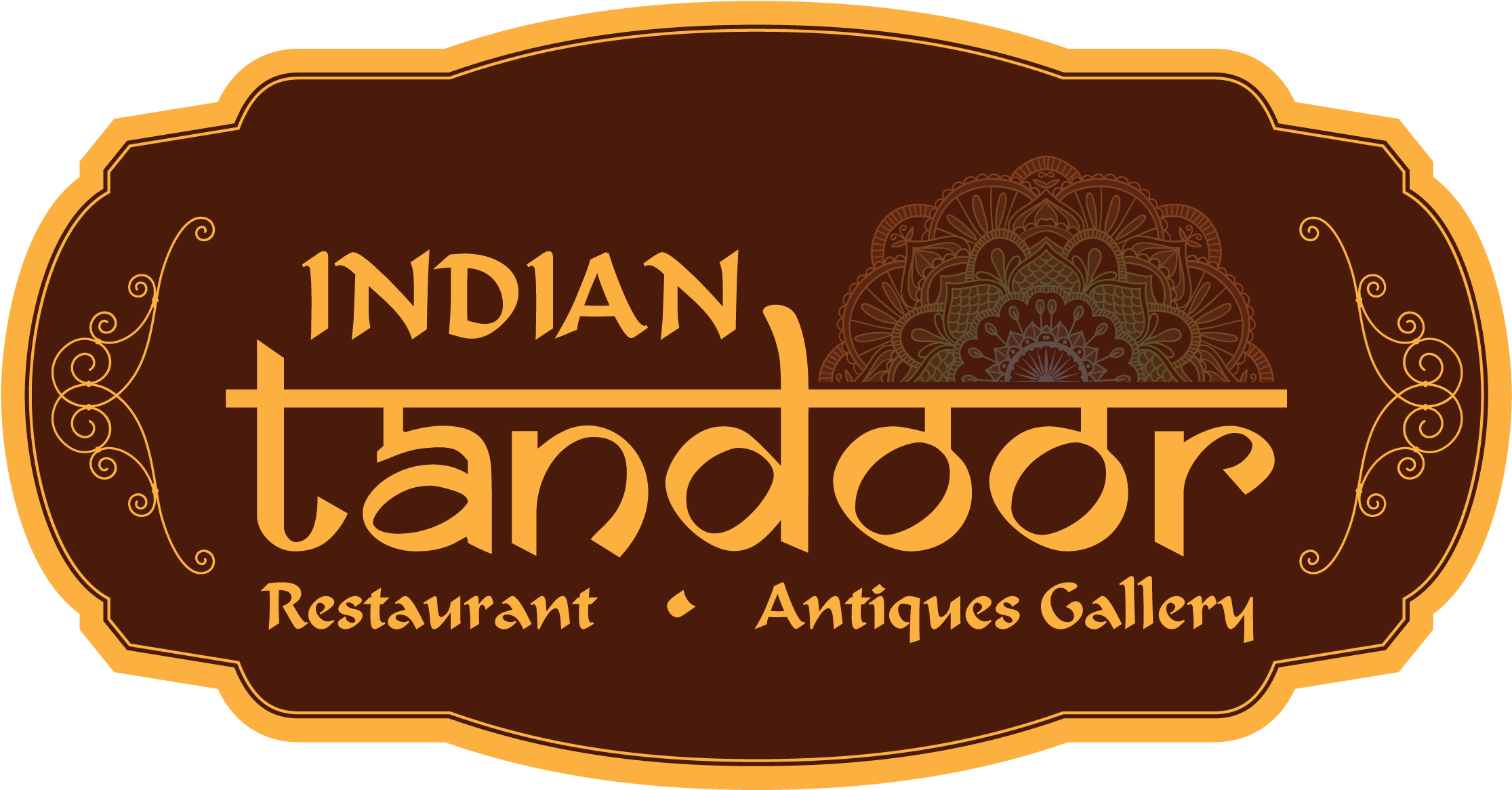 Indian Tandoor Restaurant Antiques Gallery Logo