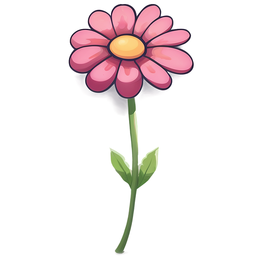 Indie Flower Cartoon Png Bim65