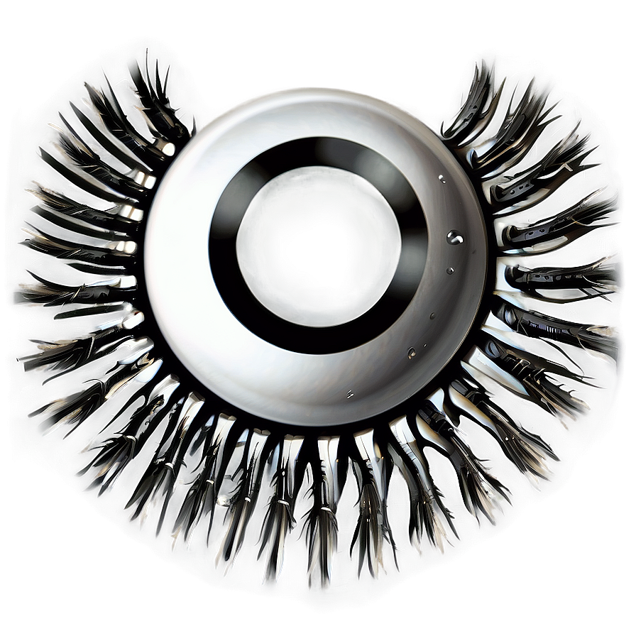 Individual Eyelashes Png 05042024