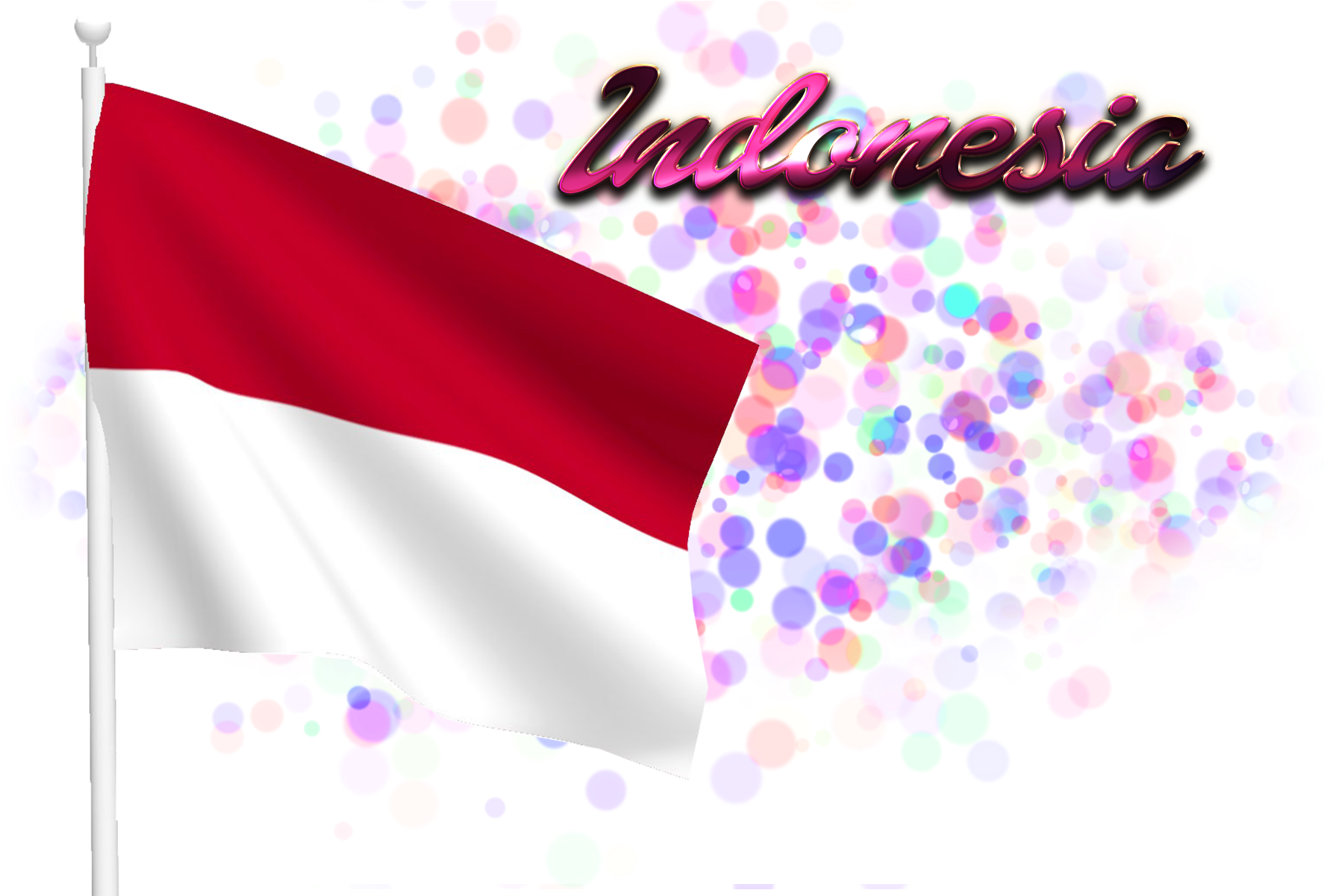 Indonesian_ Flag_ Celebration_ Background