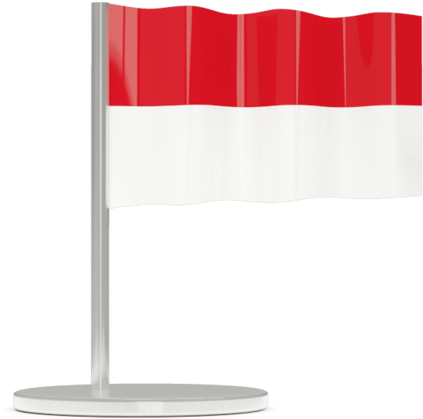 Indonesian Flagon Pole