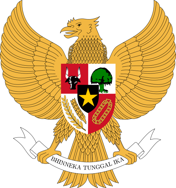 Indonesian Garuda Pancasila Emblem