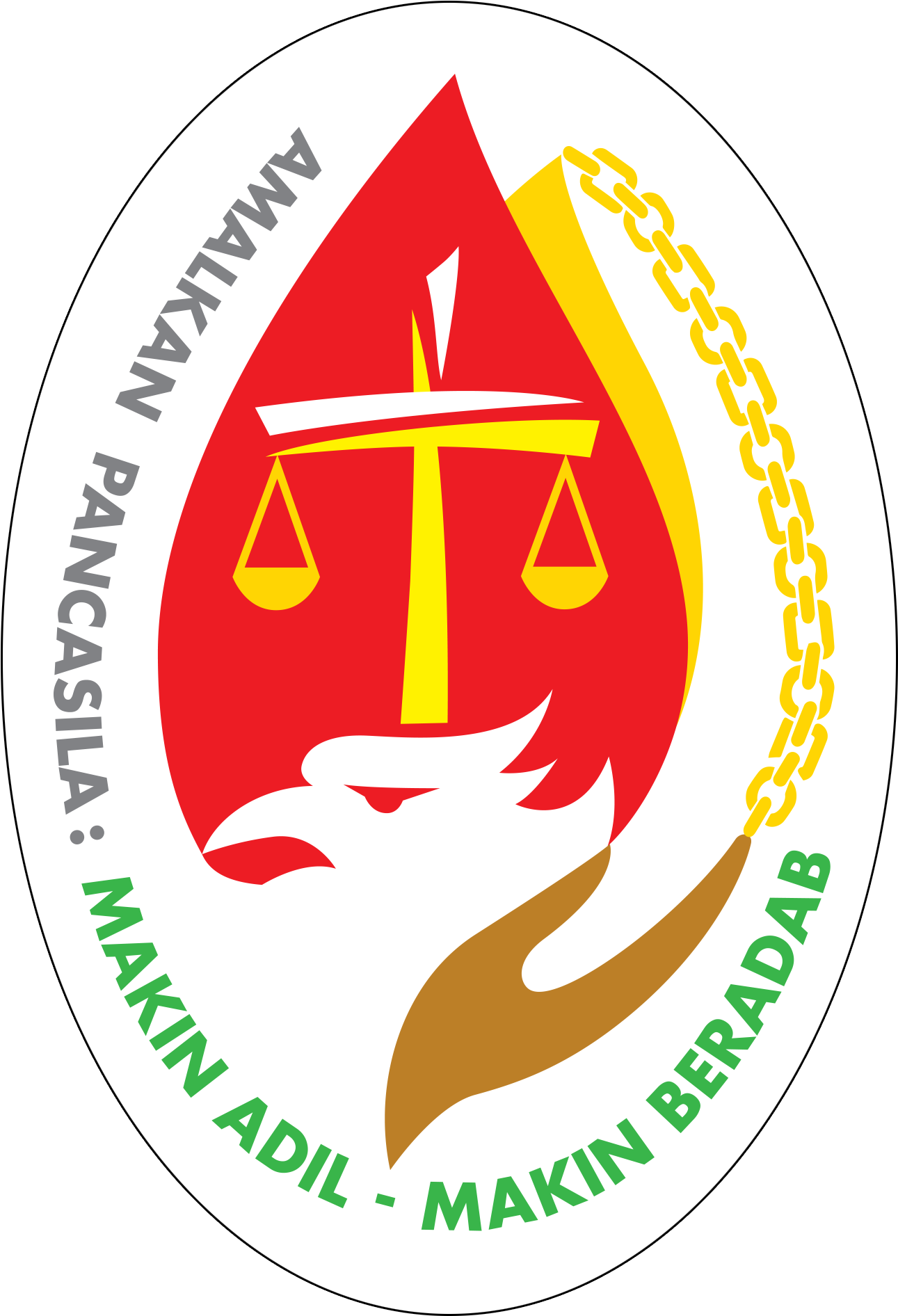 Indonesian Legal Emblem Garuda