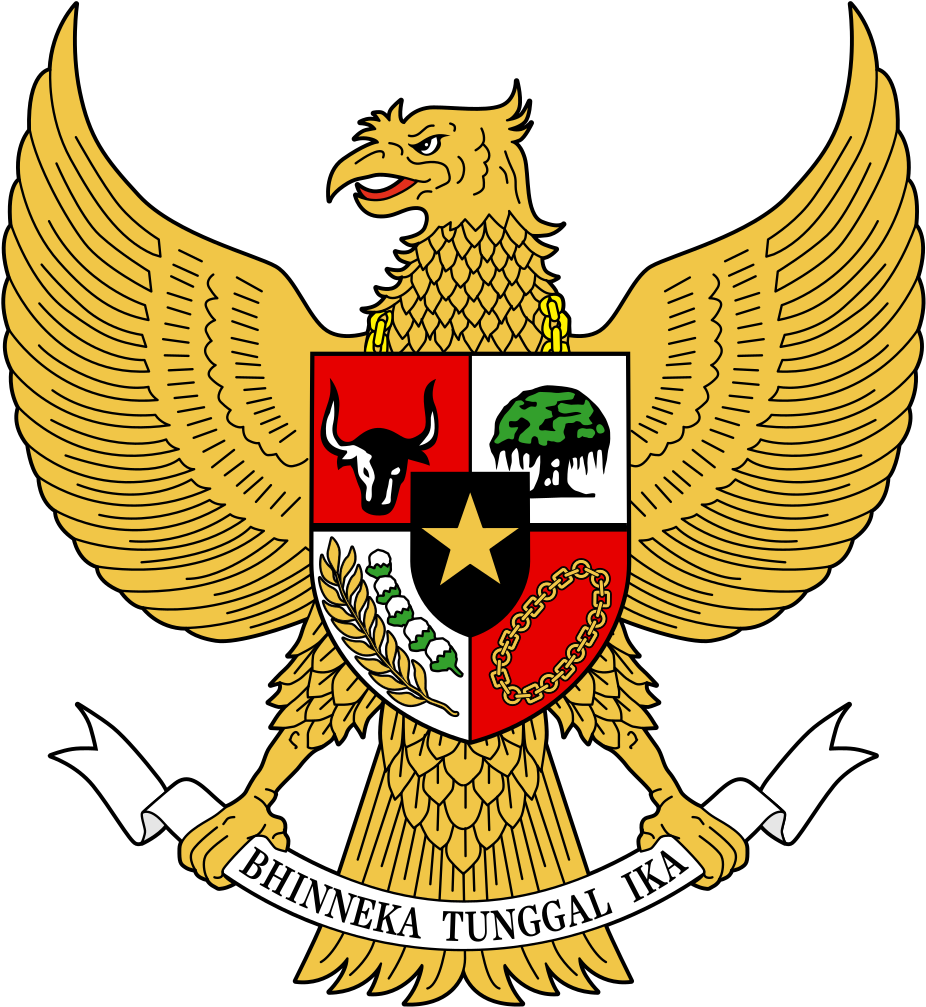 Indonesian National Emblem Garuda Pancasila