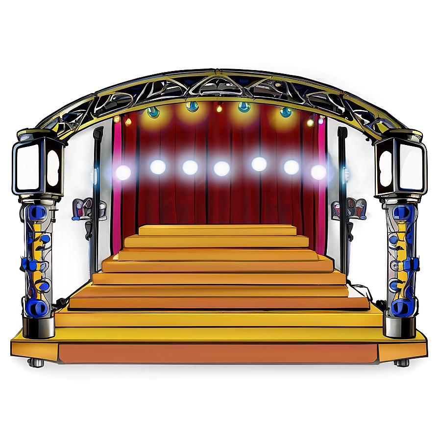 Indoor Concert Stage Png Ado38