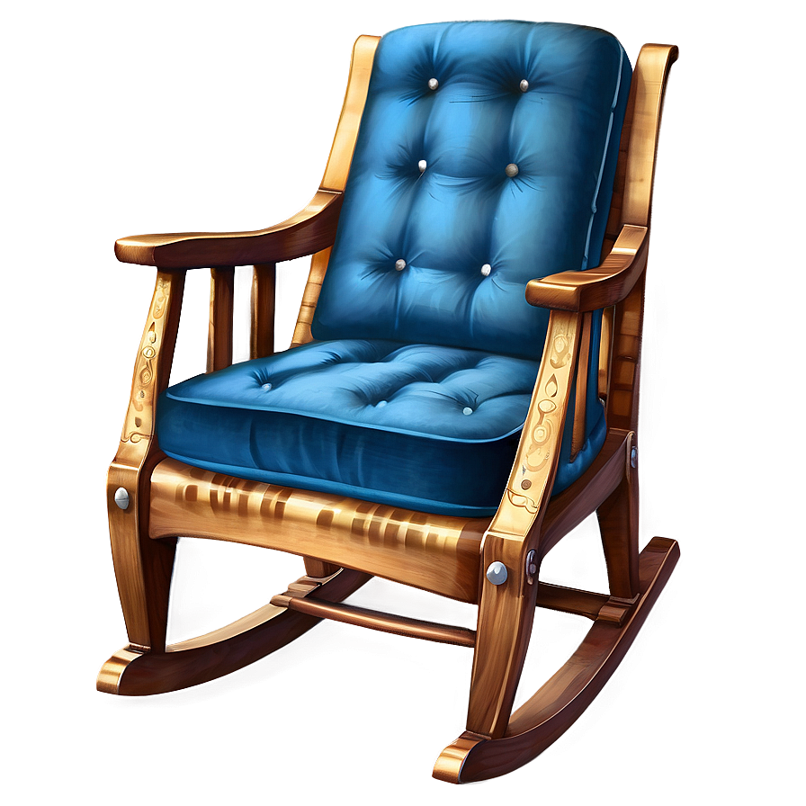 Indoor Rocking Chair Png 06122024