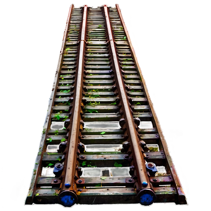 Industrial Area Railroad Tracks Png 06122024