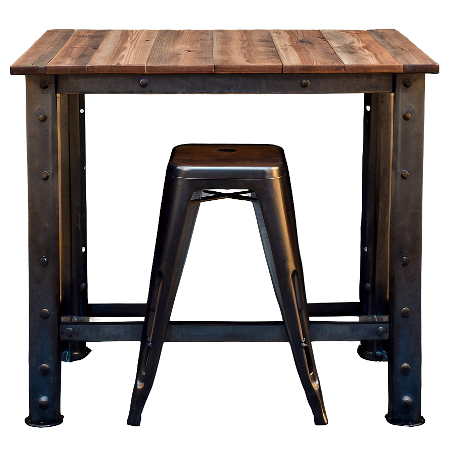 Industrial Bar Table Png Ekt