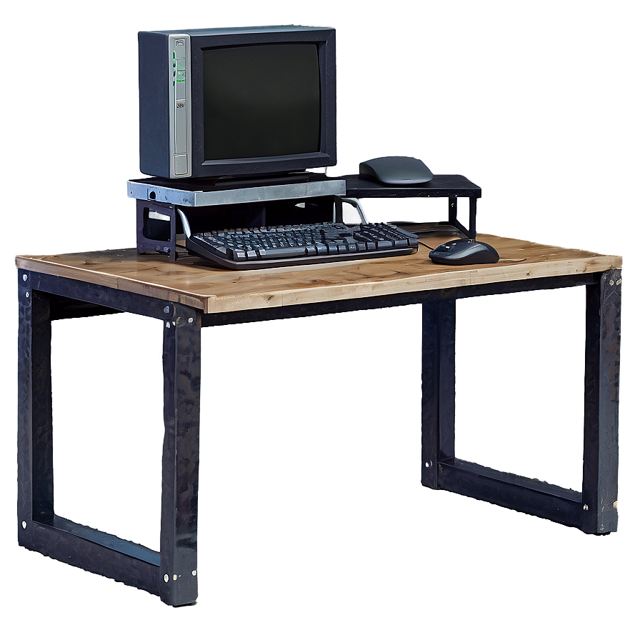 Industrial Computer Desk Png Ucw32