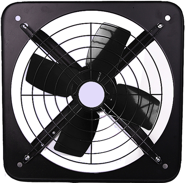 Industrial Exhaust Fan Top View