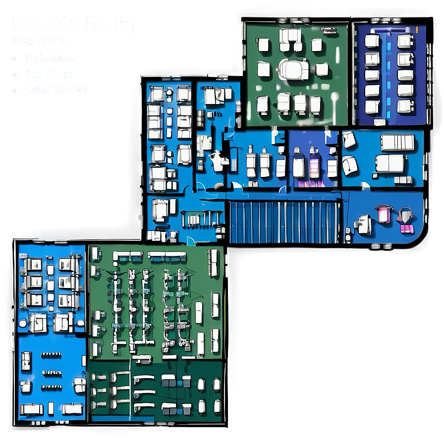 Industrial Facility Floor Plan Png 18