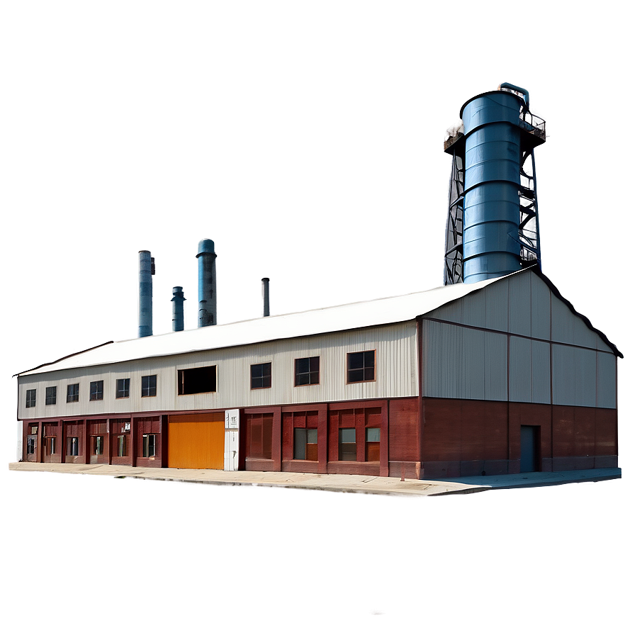 Industrial Factory Building Png Rcx