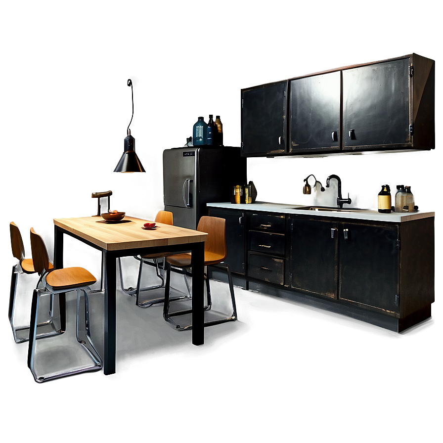 Industrial Kitchen Style Png 05242024