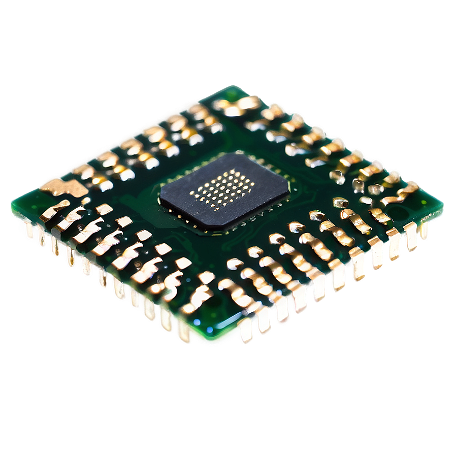 Industrial Microchip Png 06282024