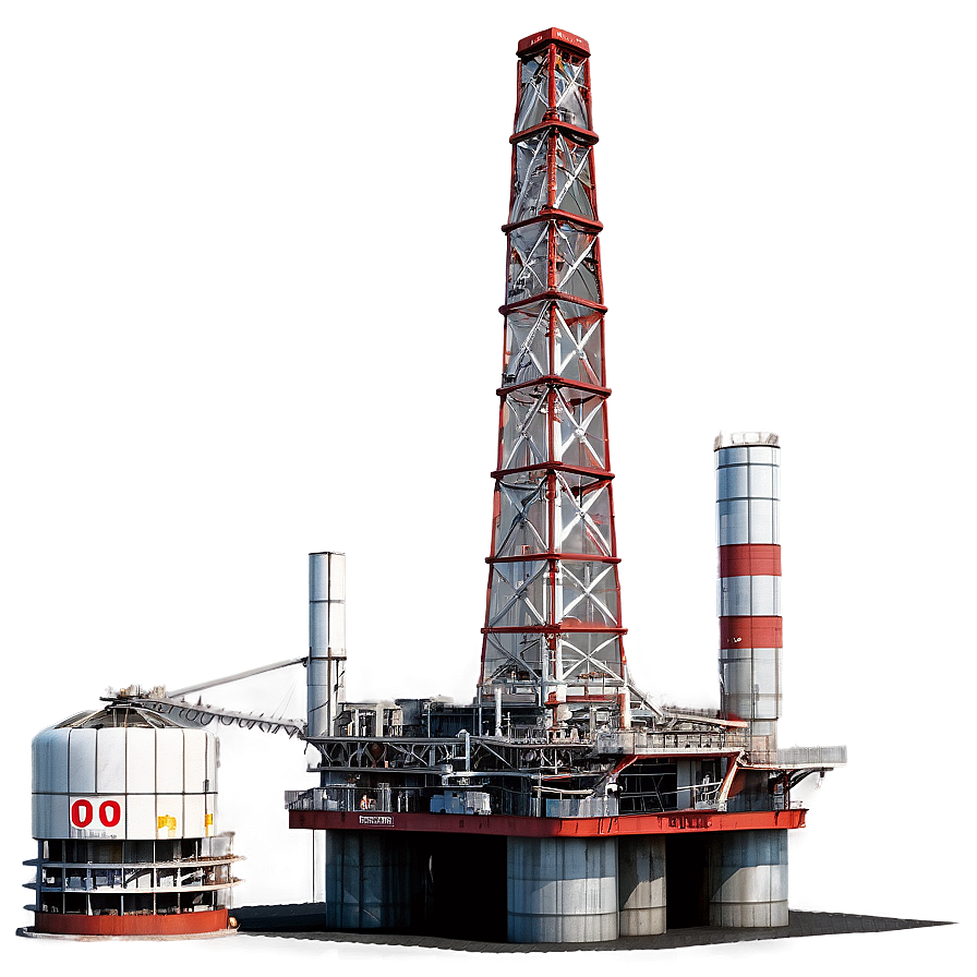 Industrial Oil Rig Png Gsq