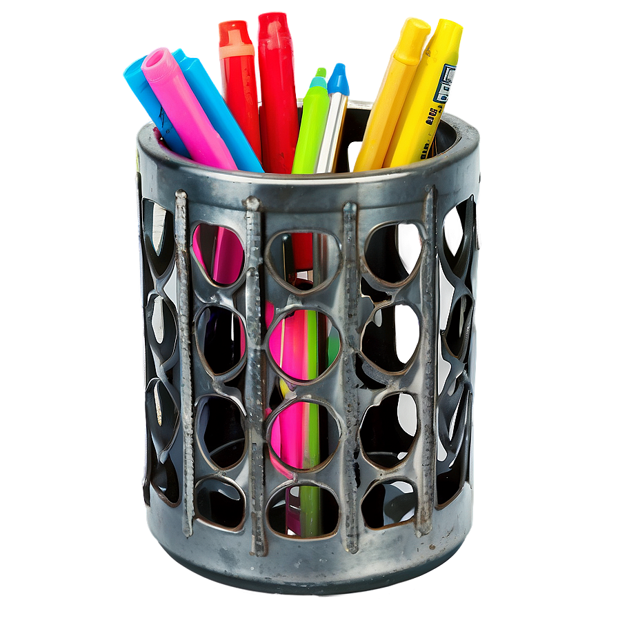 Industrial Pencil Holder Png 06282024