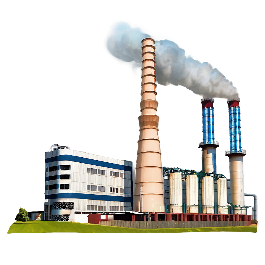 Industrial Power Plant Building Png 05232024