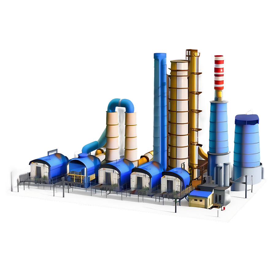 Industrial Power Plant Png Lld93