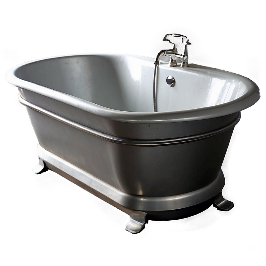 Industrial Style Freestanding Tub Png 06282024