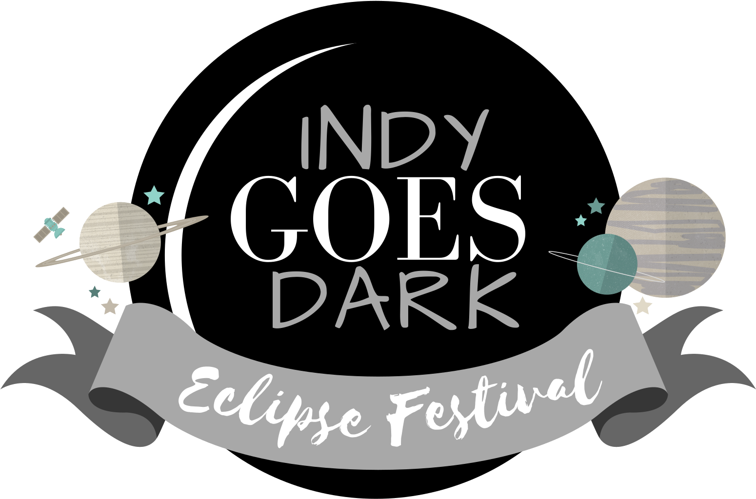 Indy Goes Dark Eclipse Festival Logo