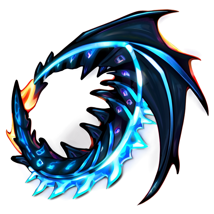 Inferno Dragon Wings Illustration Png 06122024