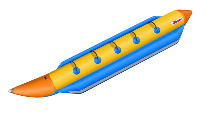 Inflatable Banana Boat Floating Watercraft