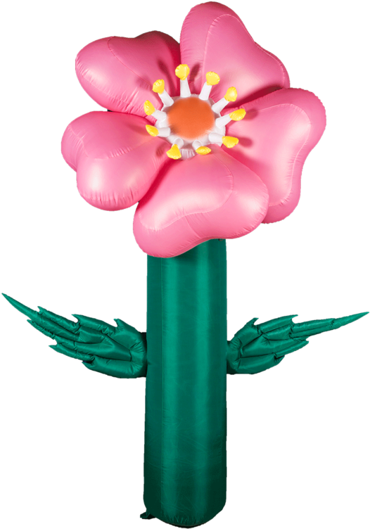 Inflatable Pink Camellia Flower