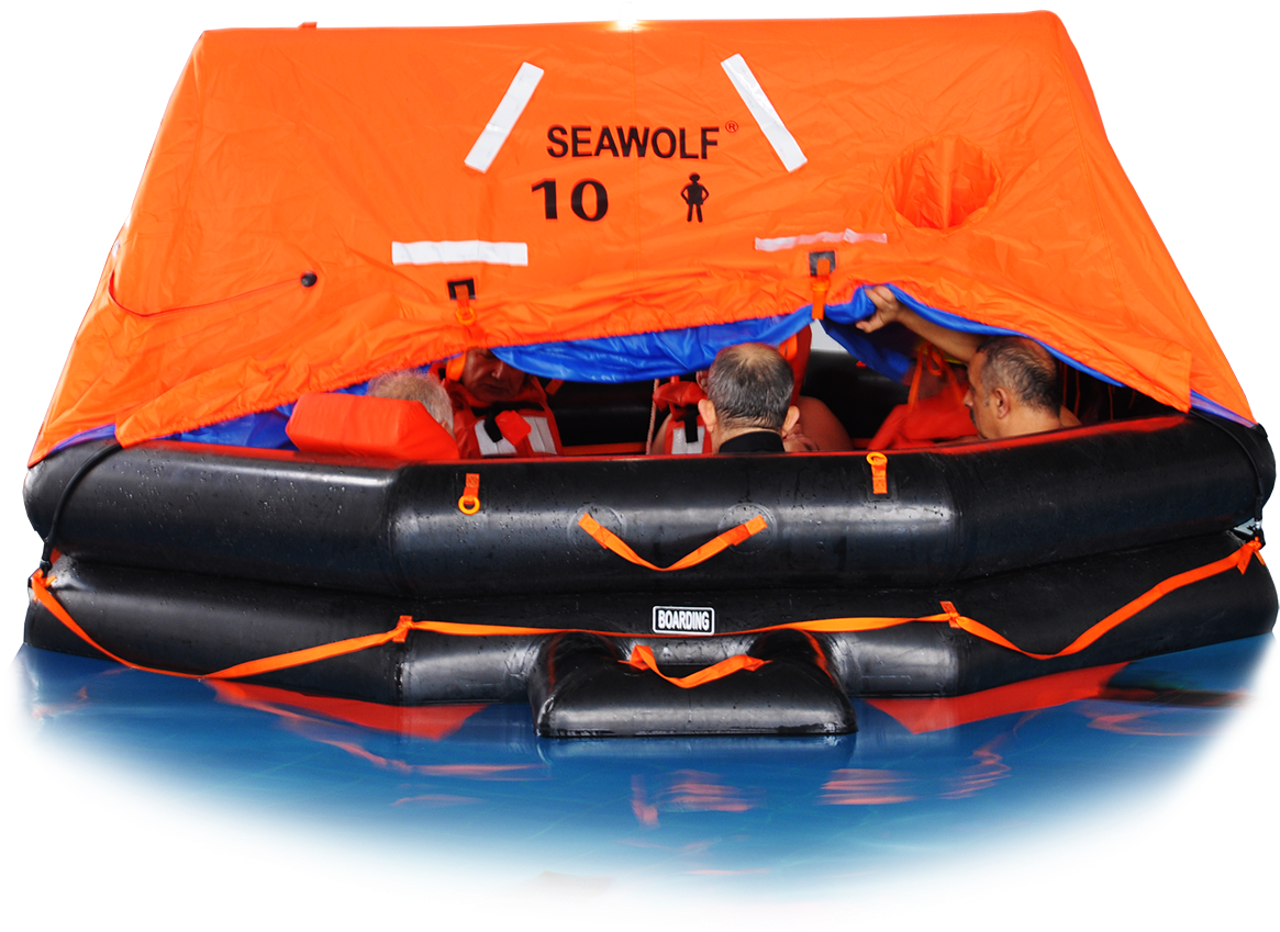 Inflatable Raft Capsized Training Exercise