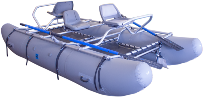 Inflatable Raftwith Frameand Oars